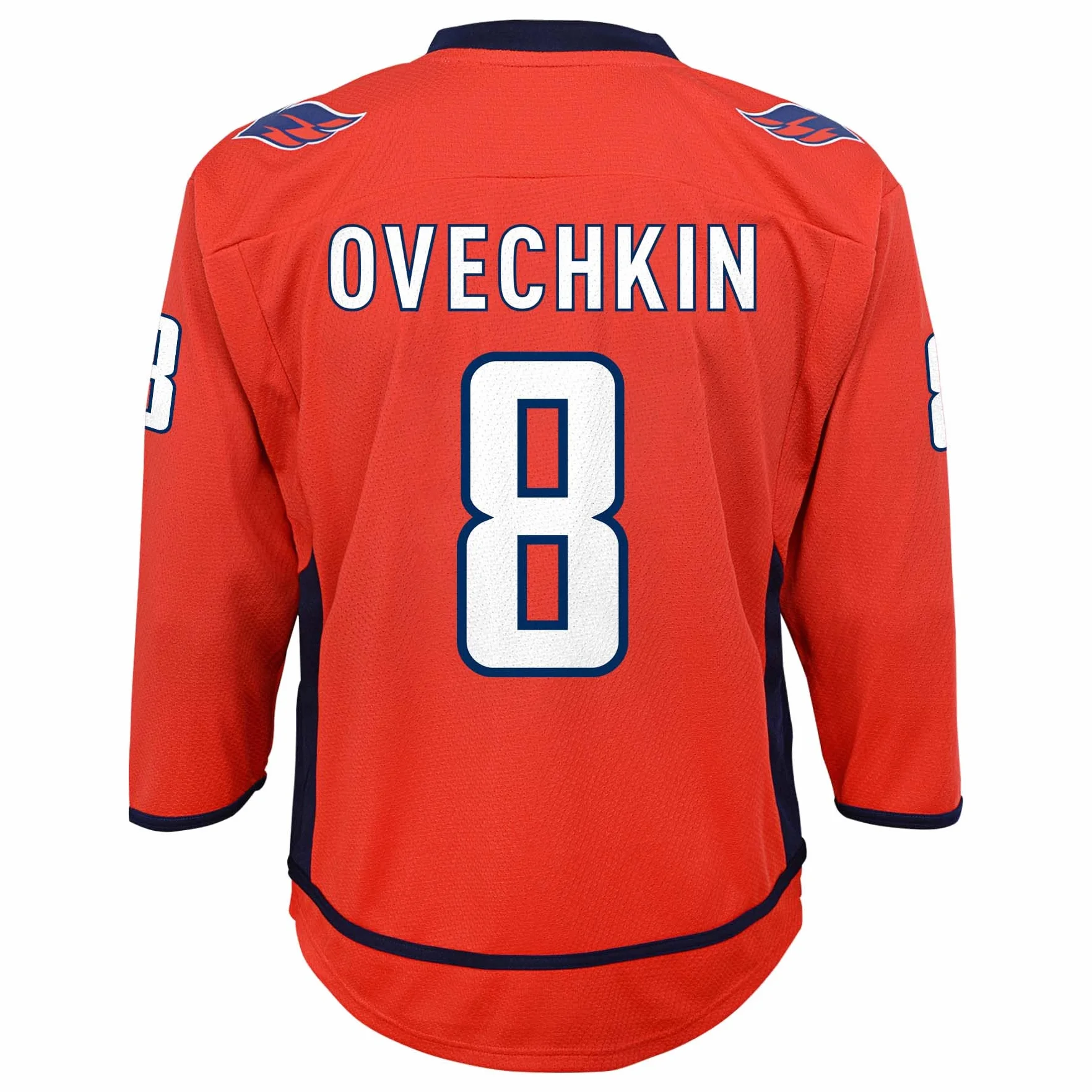 NHL Replika drużyny domowej koszulki treningowej, tylna strona z imieniem i numerem