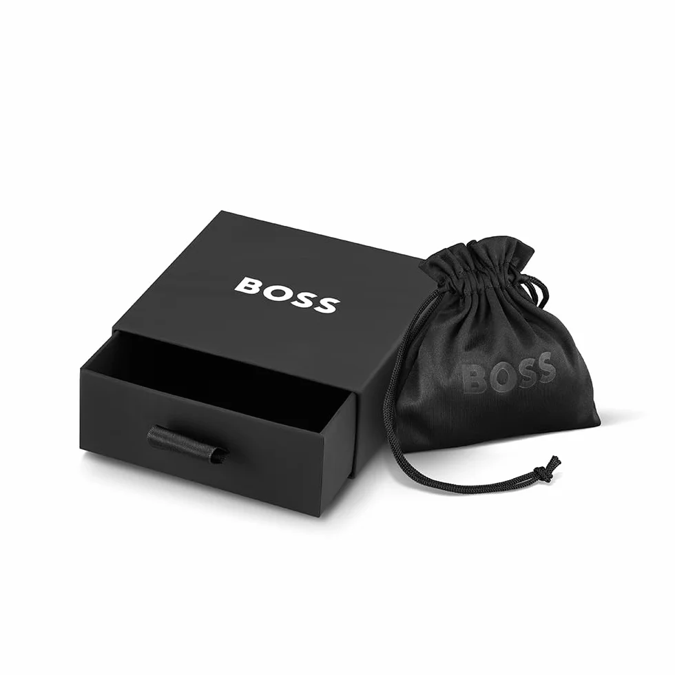 BOSS Biżuteria męska METAL LINKS bransoletka ogniwowa z staliny - 1580665, Jeden rozmiar, Stal nierdzewna