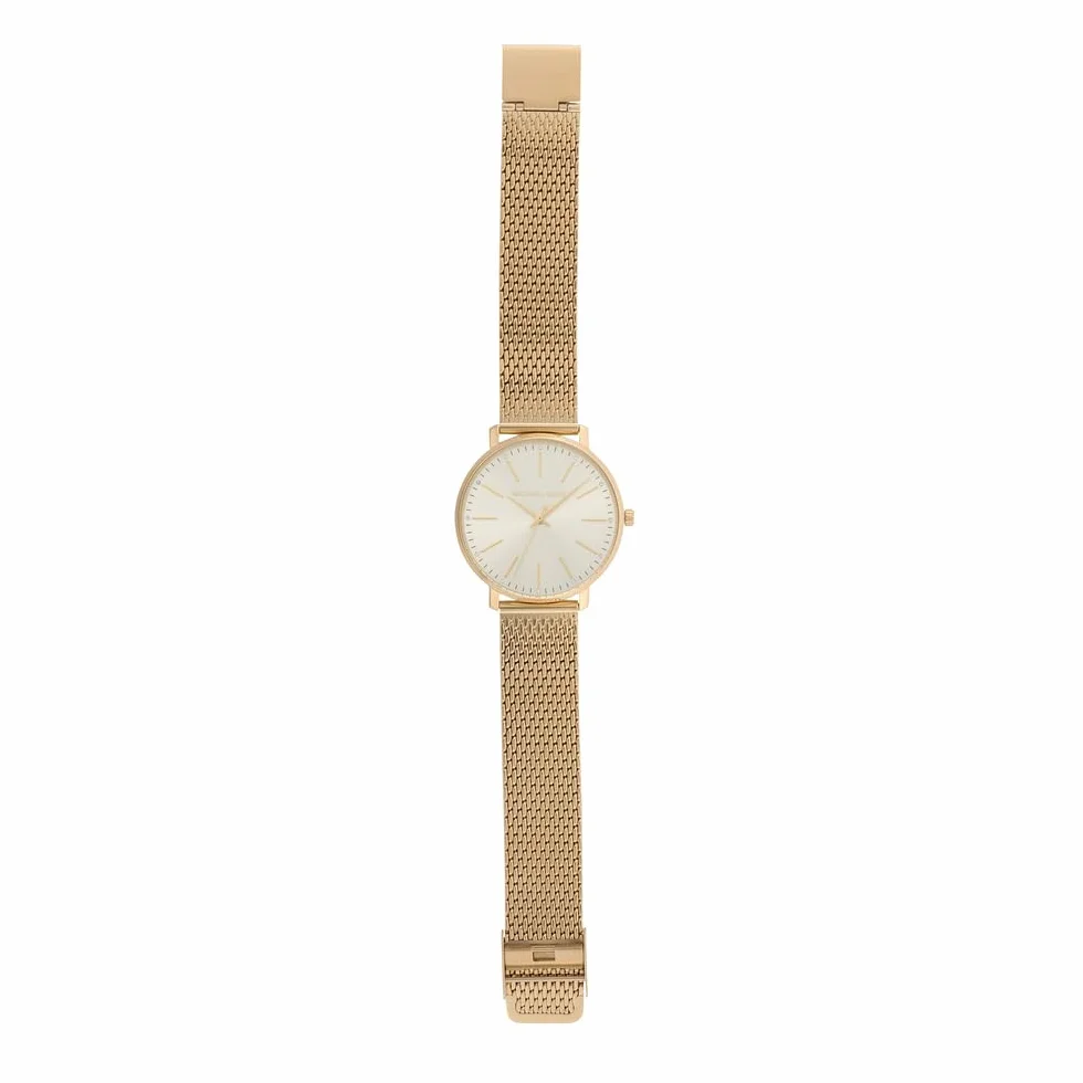 Michael Kors Damski Zegarek Pyper, kwarcowy z trójwskazówkowym mechanizmem, z paskiem ze stali nierdzewnej lub stopu metali