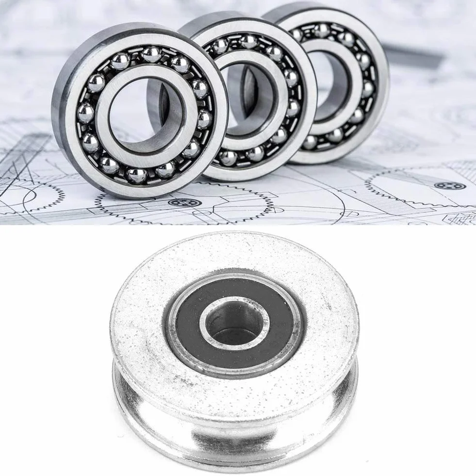 Riemenscheibe heben haushalt kleine riemenscheibe lager rad drahtseil hebe führung für riemenscheibenblock 1.1in 1.3in 1.9in 2.2in(48mm)
