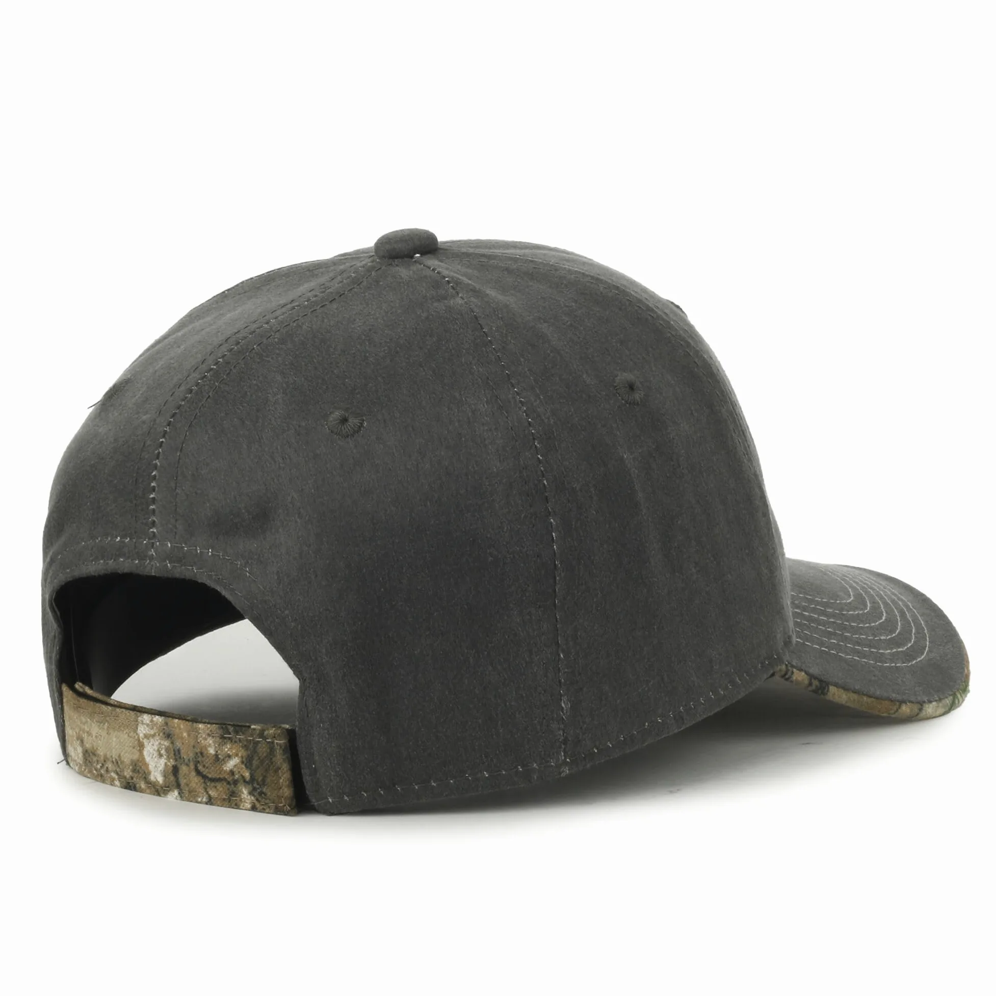 Outdoor Cap Dodge Ram Realtree Visor Edge Charcoal Camo Jagd-Hut