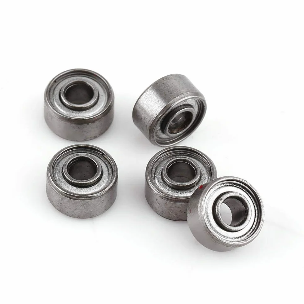 693ZZ stalowe mikro łożyska kulkowe, miniaturowe łożyska z podwójną osłoną, 3 x 8 x 4 mm, 10 szt.