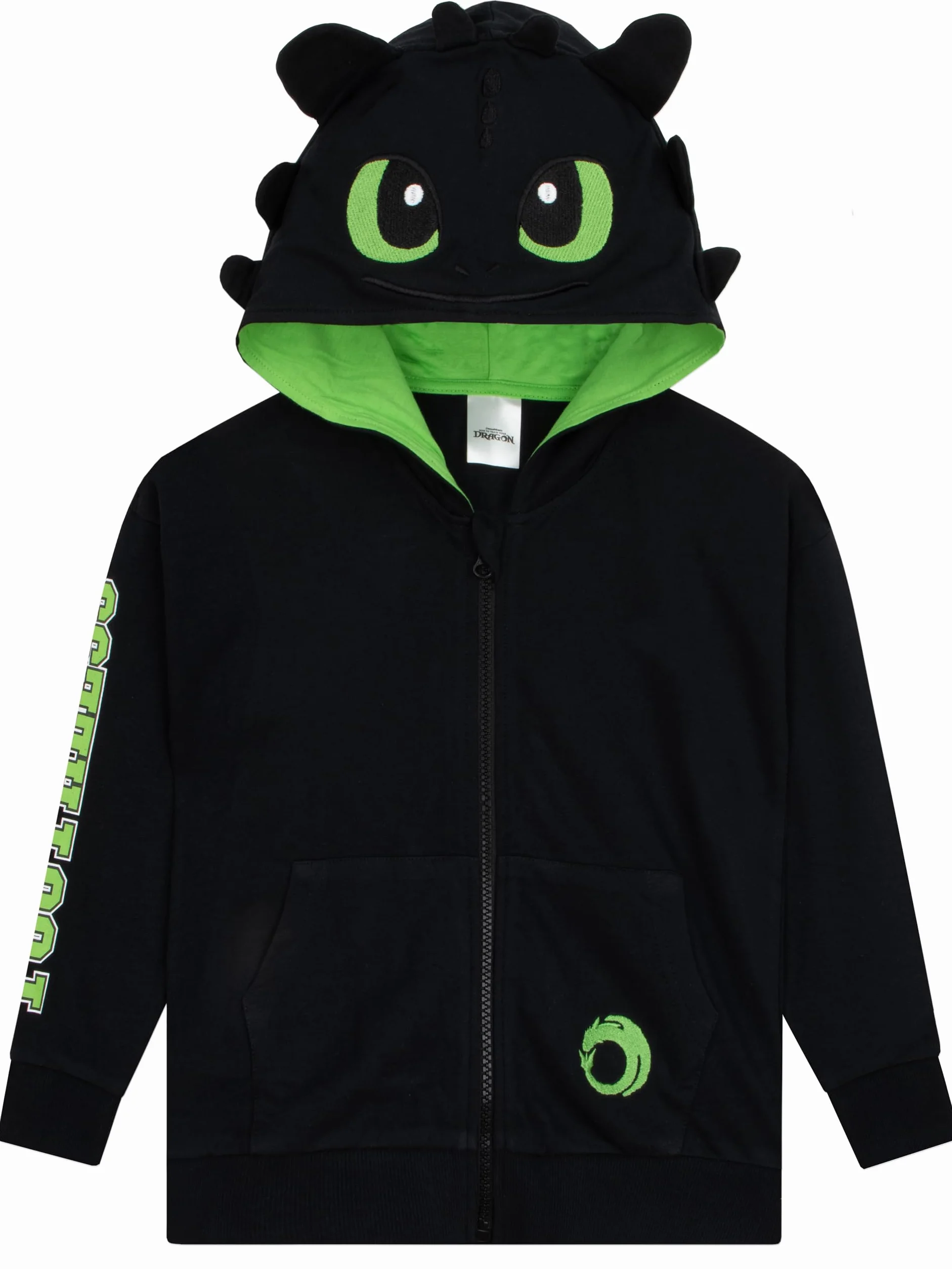 Bluza Chłopięca How To Train Your Dragon z Szczerbatkiem, Hoodie Dziecięca ze Smokiem