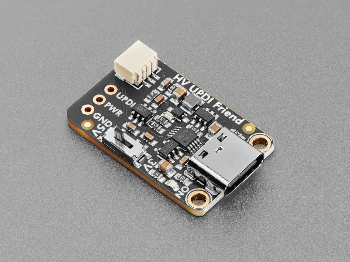 Adafruit High Voltage UPDI Friend, USB Serial UPDI, 5893