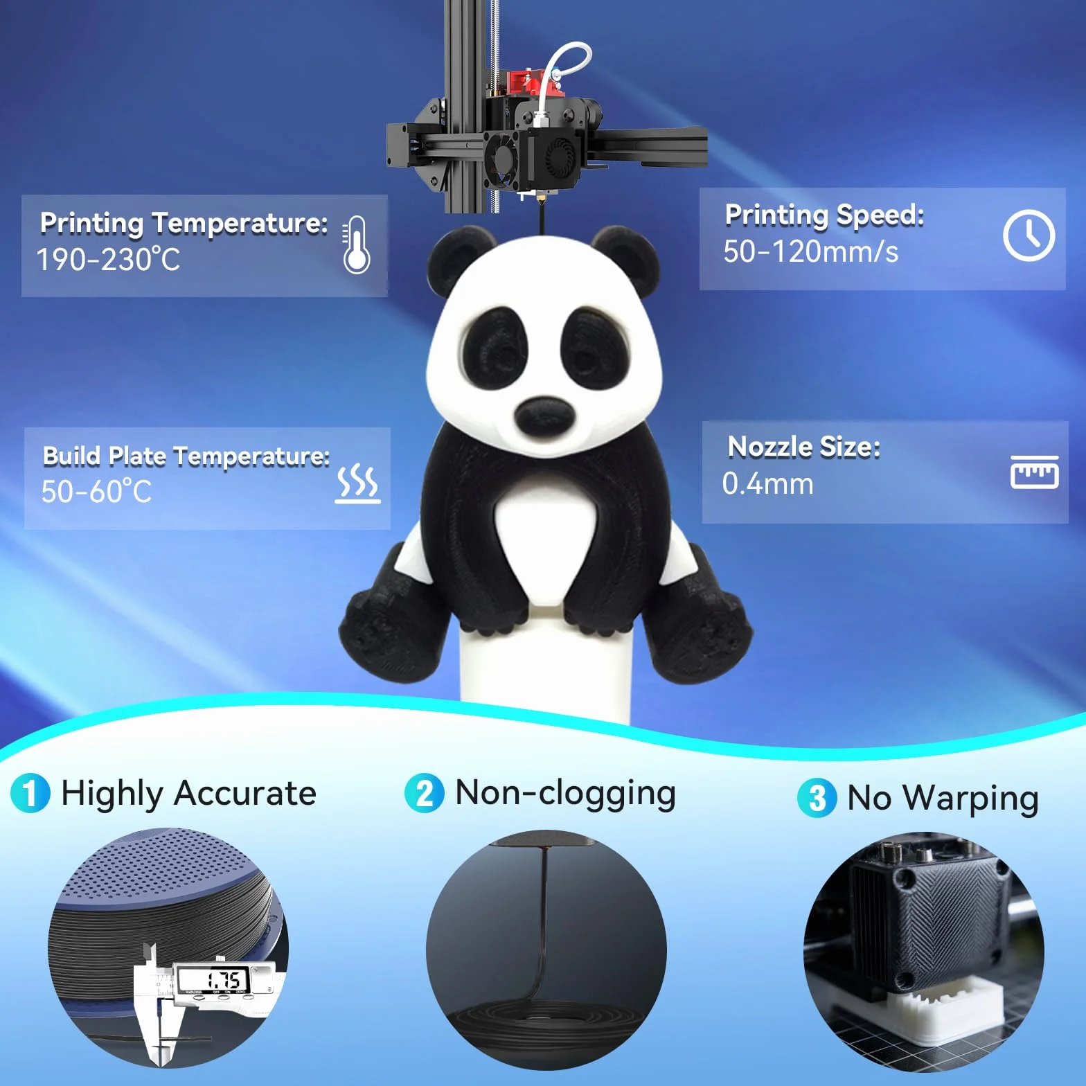 SUNLU TPU 3D Printer Filament 1,75mm, Szybki filament TPU 95A, 1KG elastyczny filament 3D do szybkiego drukowania, dokładność wymiarowa +/- 0,03 mm. (Zielony).