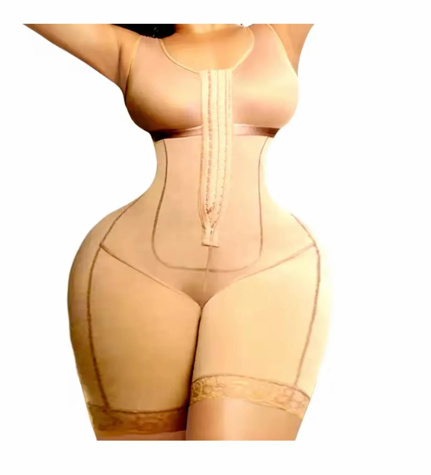 MOCHAMIK Body damskie na całe ciało gorsetowy pasek bielizna wyszczuplająca gorset modelujący talię