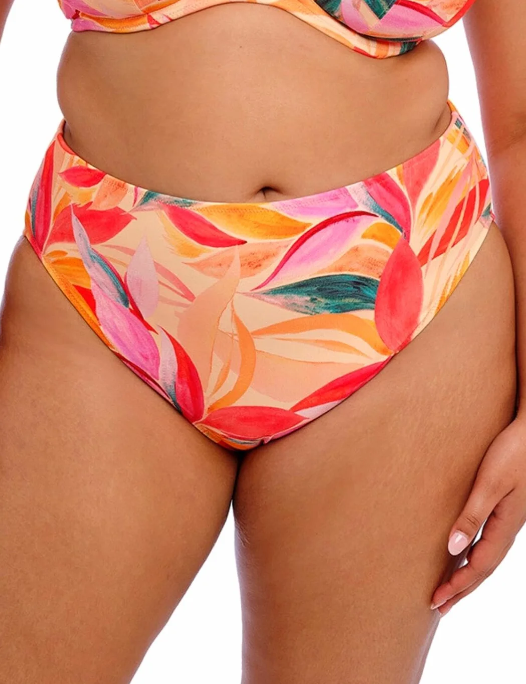 Elomi Damskie majtki bikini Sancho Beach średni stan, Mango, 22 Plus