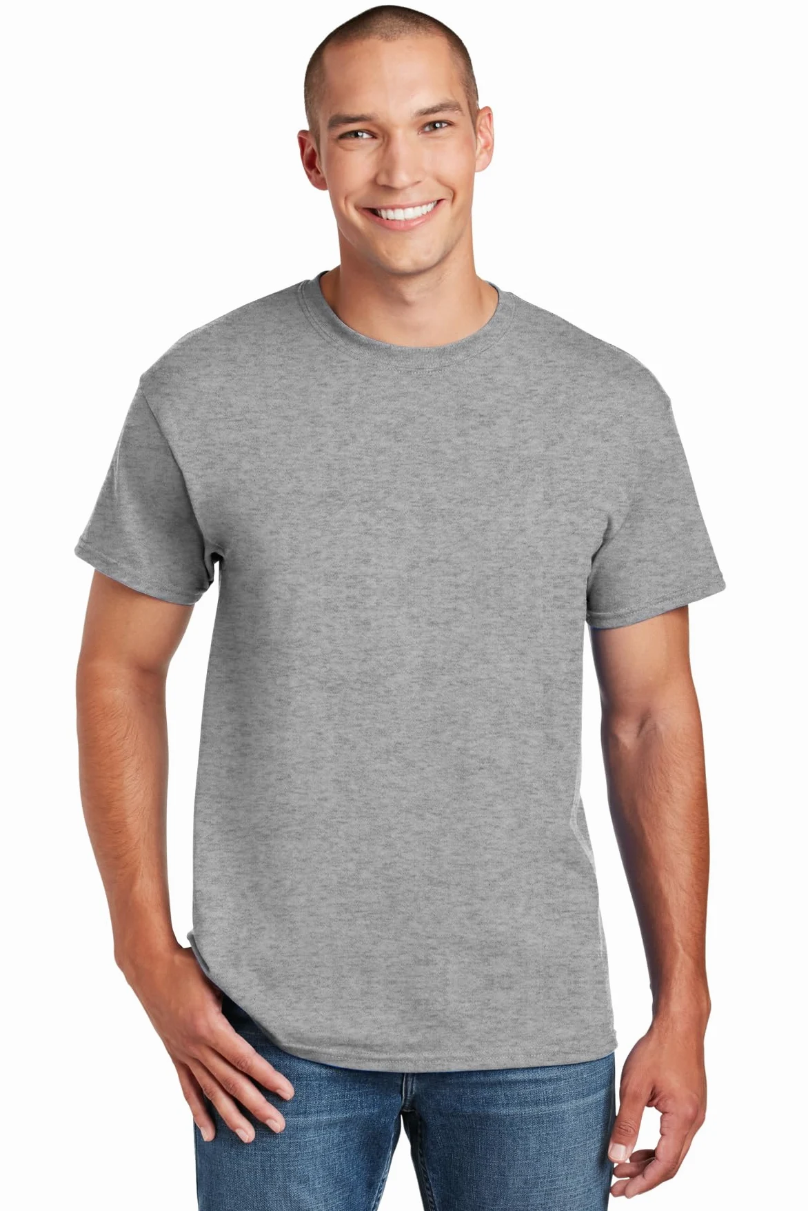 Gildan Koszula Mężczyźni DryBlend Adult T-Shirt, 2-Pack
