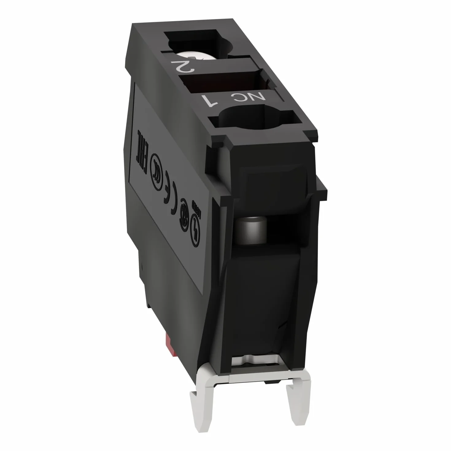 Schneider Electric | ZBE102 - blok przełącznika pomocniczego, ZBE 22 mm, 1Ö, ilość: 5
