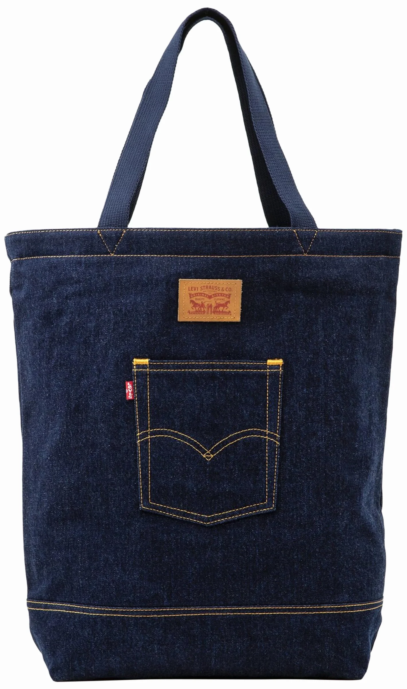 Levi's Torba z tylną kieszenią granatowa 31x14x45 cm