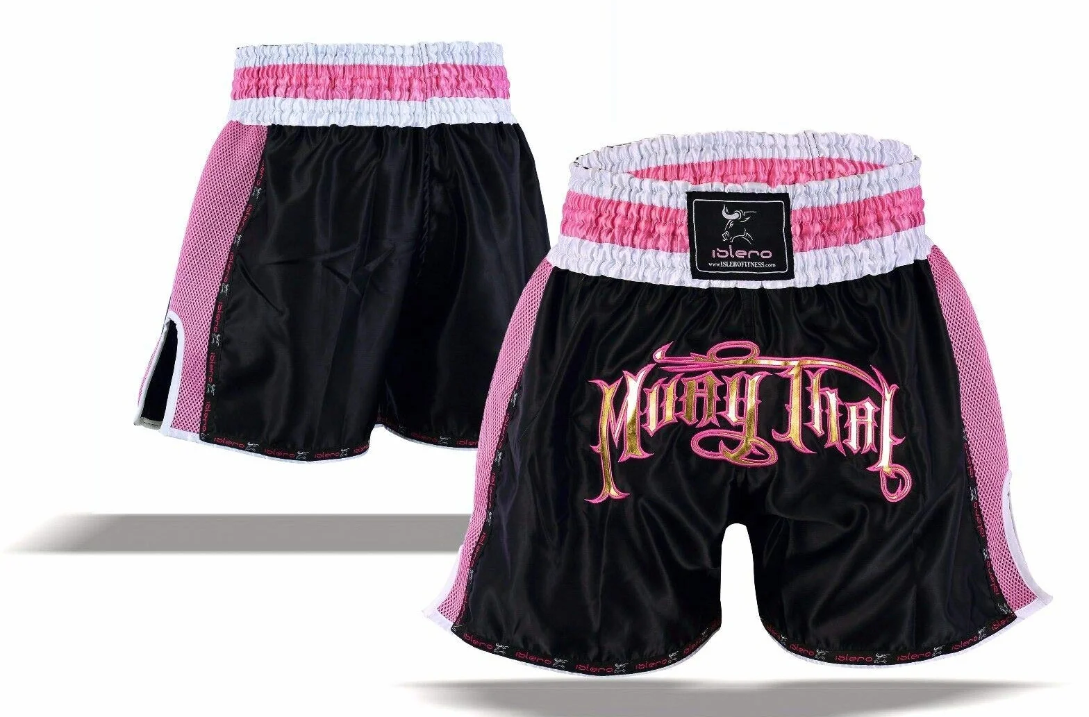 Islero Muay Thai szorty damskie Fight MMA kickboxing, szorty grappling artial arts Gear UFC Cage Fighting szorty damskie odzież