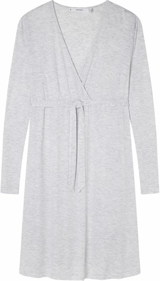 Women'secret Krótka koszula nocna Maternity 1, srebrna, XL damska, Srebrny, XL