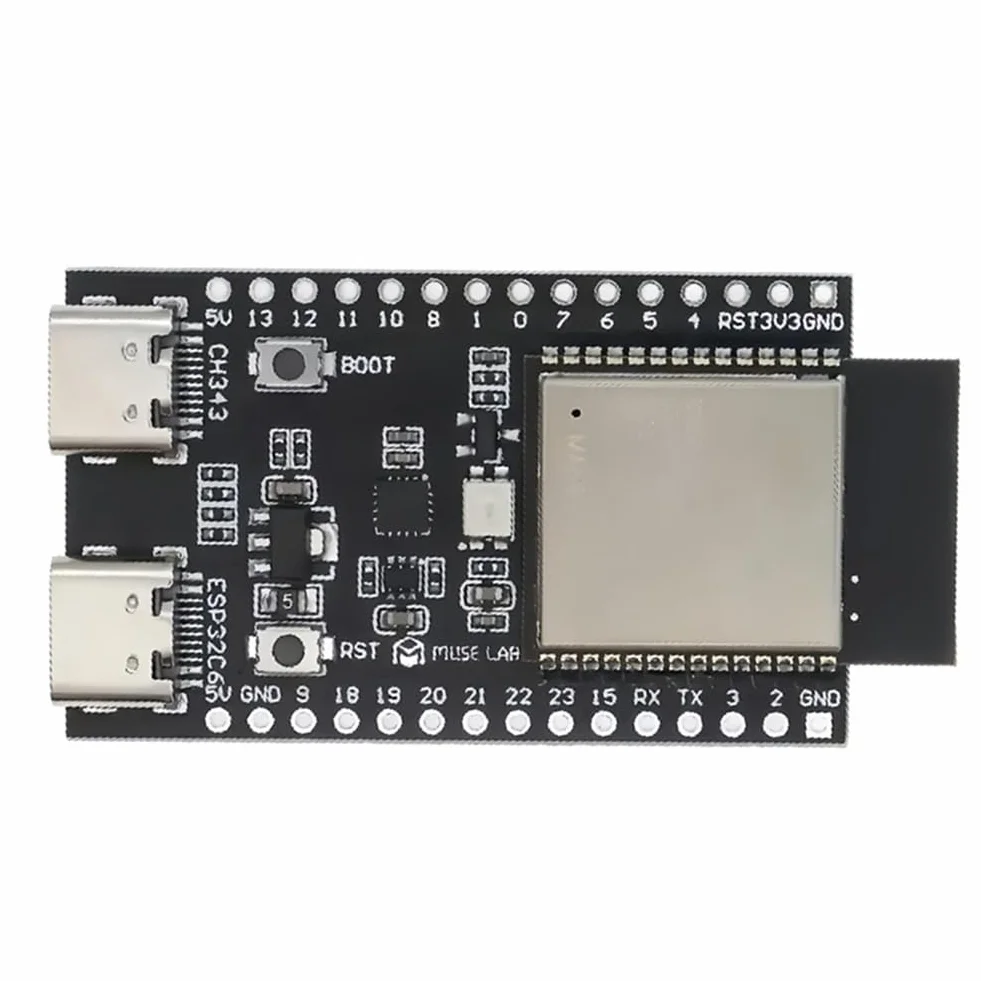 C6 deska do projektowania ESP 32 Core Board -C6 WiFi + Bluetooth Internet rzeczy Dual Typ-C ESP 32 Core Board -C6-DevKit C N4R2