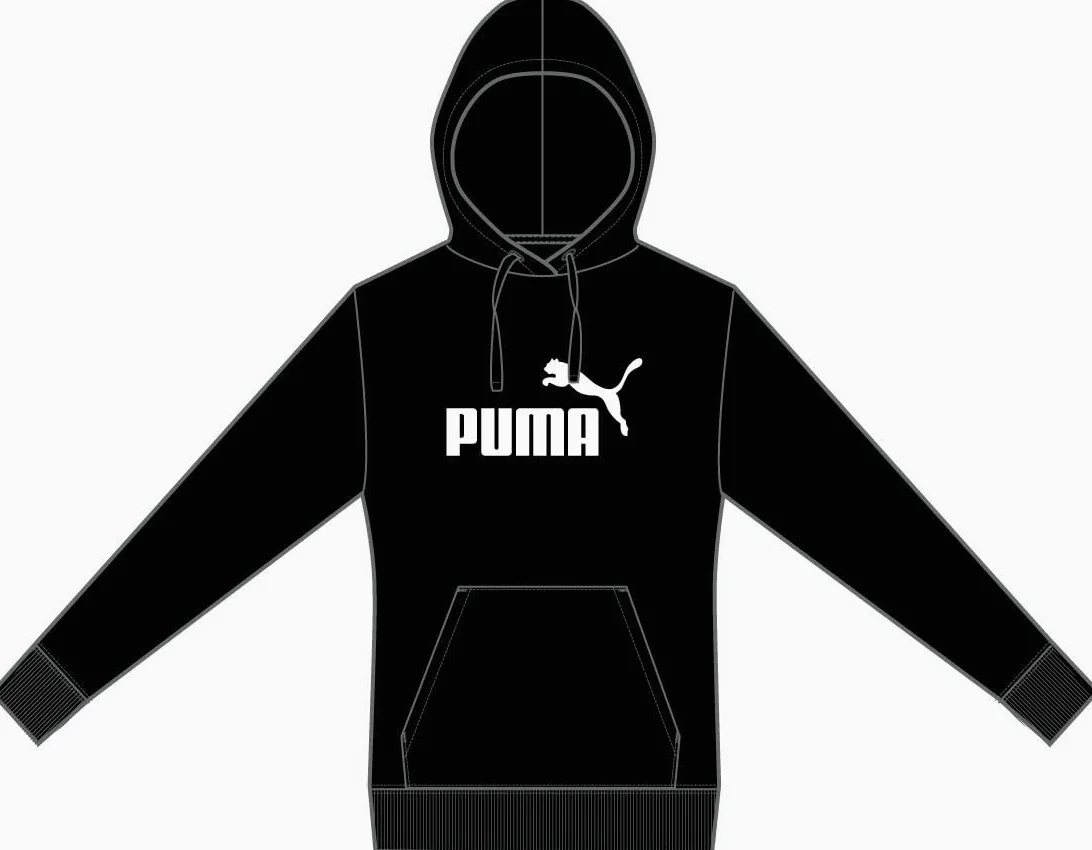 PUMA Bluza z kapturem z logo ESS nr 1 TR