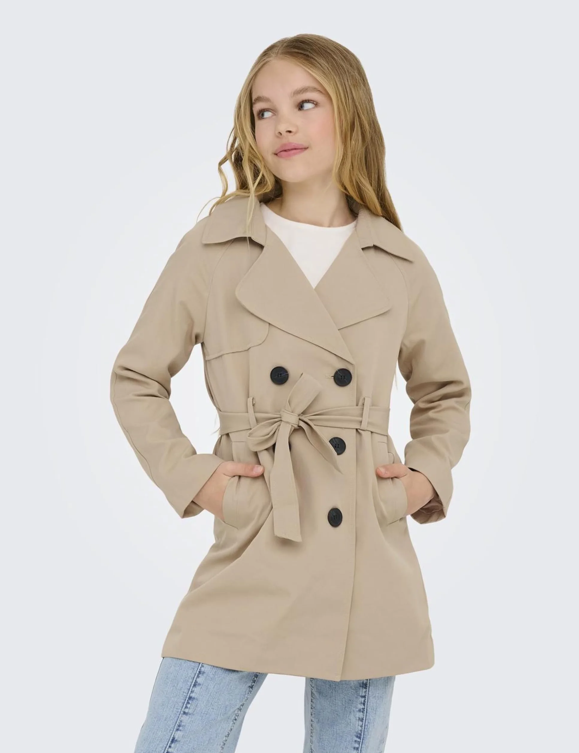 ONLY Płaszcz Kobiety Kogchloe Trenchcoat Double B. Otw Noos (1 w zestawie)