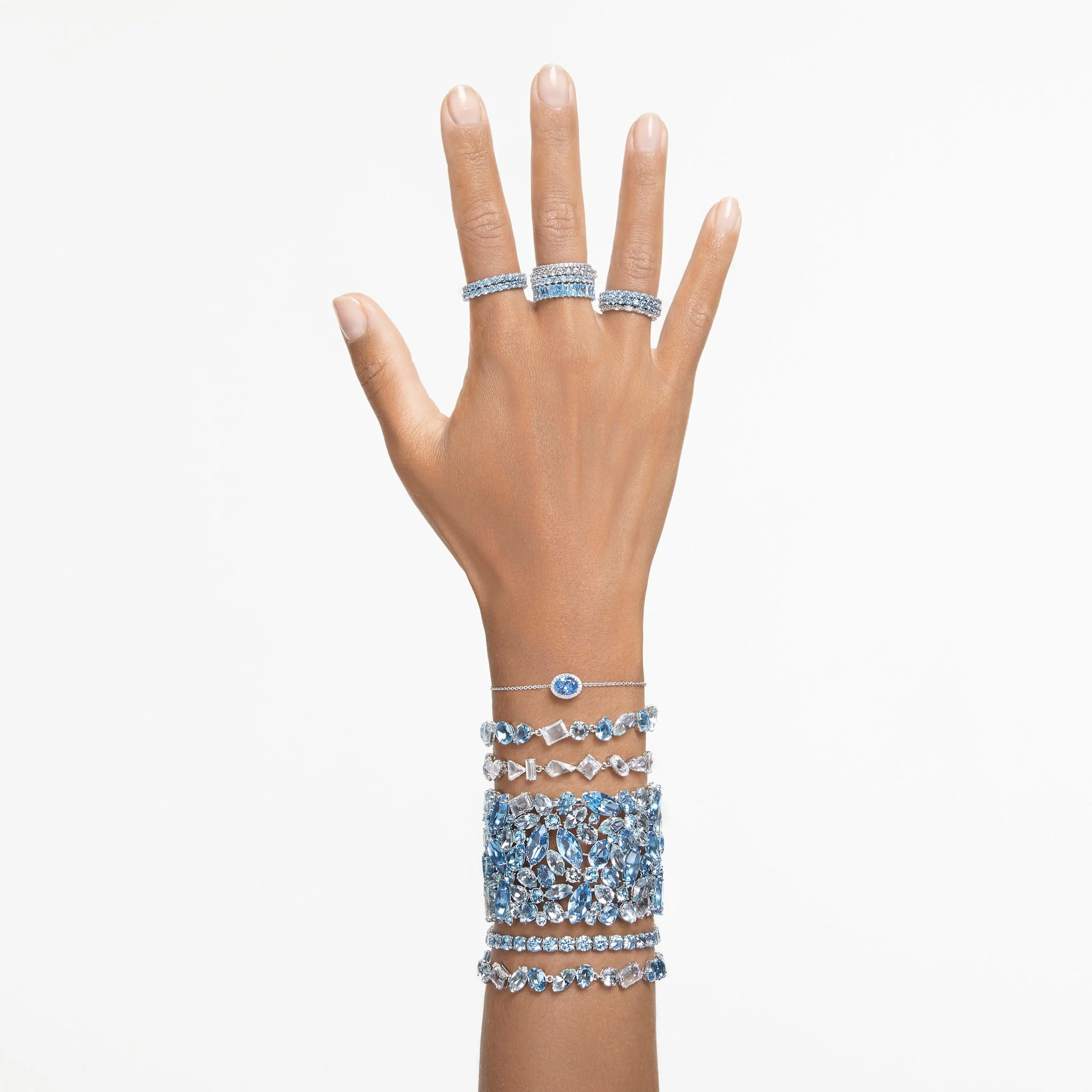 Swarovski Matrix Kolekcja bransoletka tenisowa