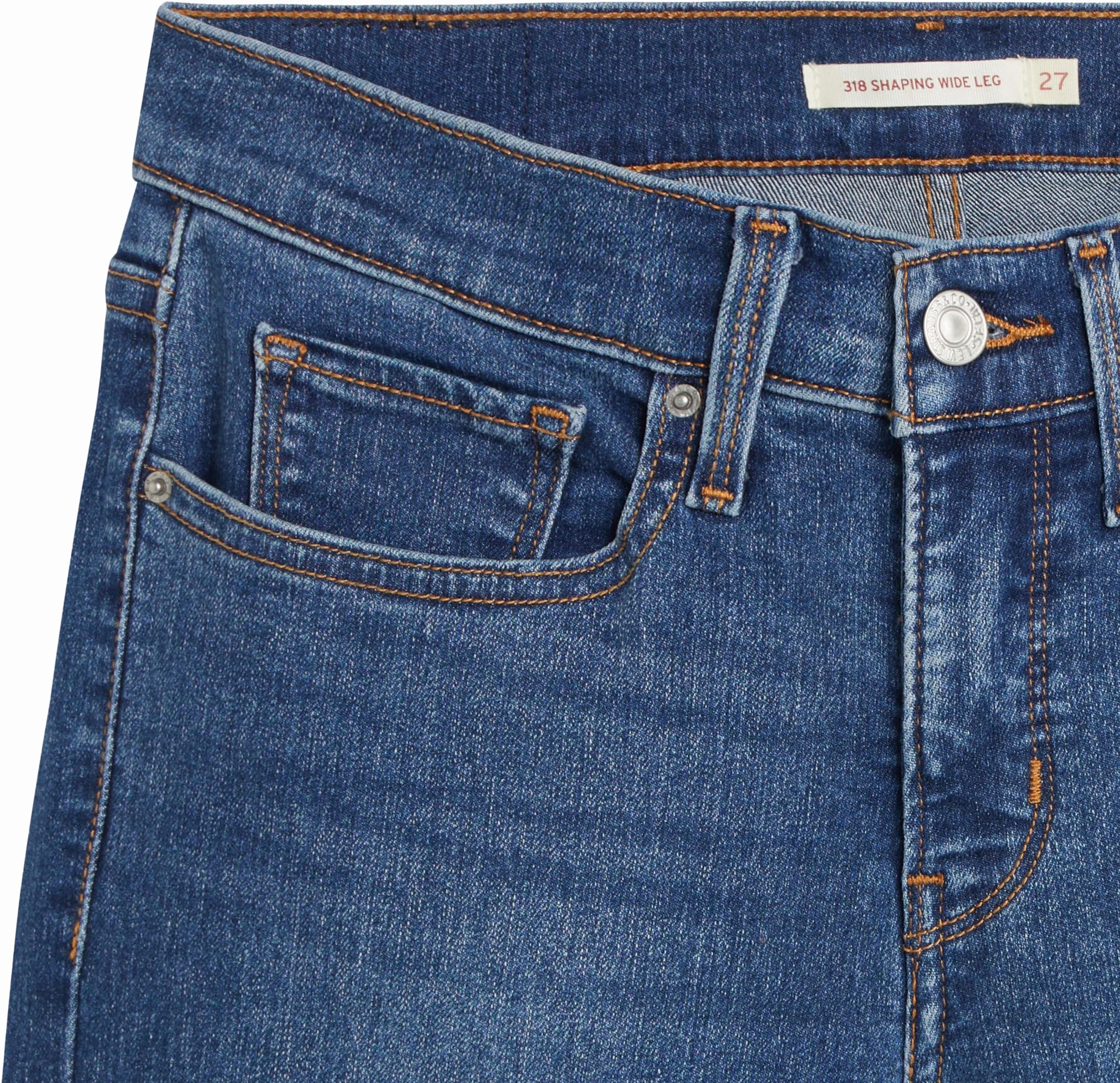 Levi's 318 Shaping Wide Leg - Dżins Kobiety