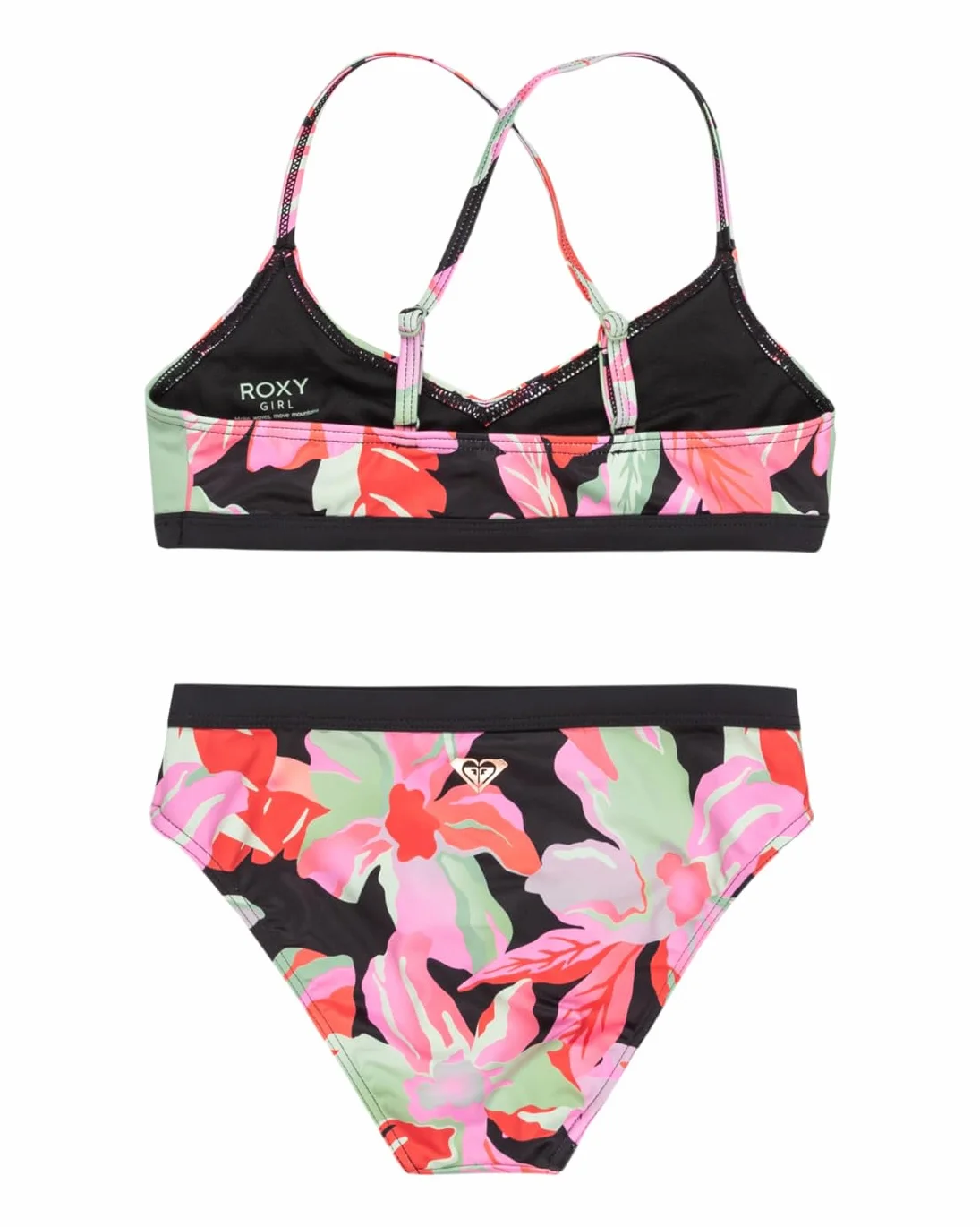 Roxy Aktywny RG Athletic Tri Set Dwuczęściowy strój dziewczęcy