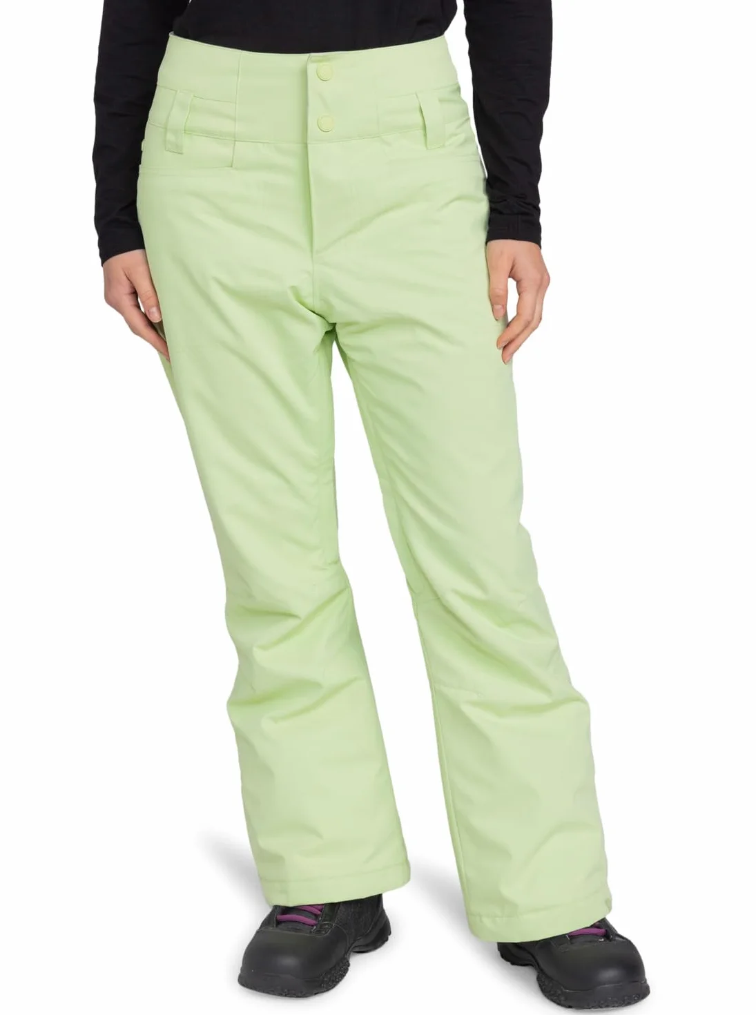 Roxy Spodnie Diversion PT damskie zielone, S