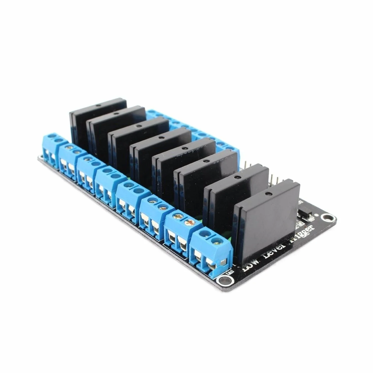 DollaTek 8-kana?owy przeka?nik 5 V do OMRON SSR modu? przeka?nika pó?przewodnikowego o niskim poziomie 250 V 2 A do Arduino