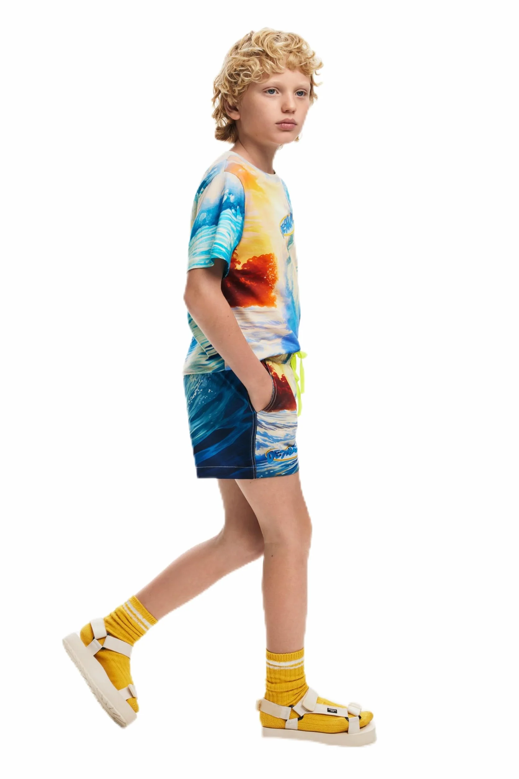 Desigual Szorty na deskę Chłopcy Swim_surf