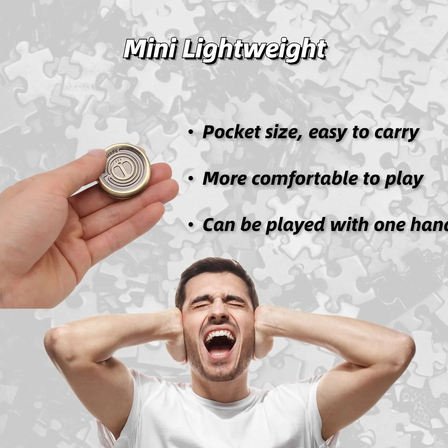 Suwak Magnetyczny, Fidget Haptic Coins EDC Metalowe Zabawki Fidget Lęk Odstresowanie ADHD Autyzm Zabawki Sensoryczne Zabawki Obrotowe Push Fidget Zabawki na Biurko Prezenty dla Dzieci i Dorosłych