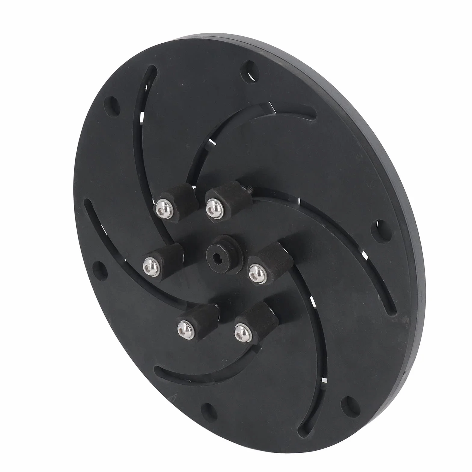 Longworth Chuck , odporny na zużycie , czarny stop aluminium M33 , uchwyt do obróbki drewna , łatwy w użyciu , do frezarek (300 mm)