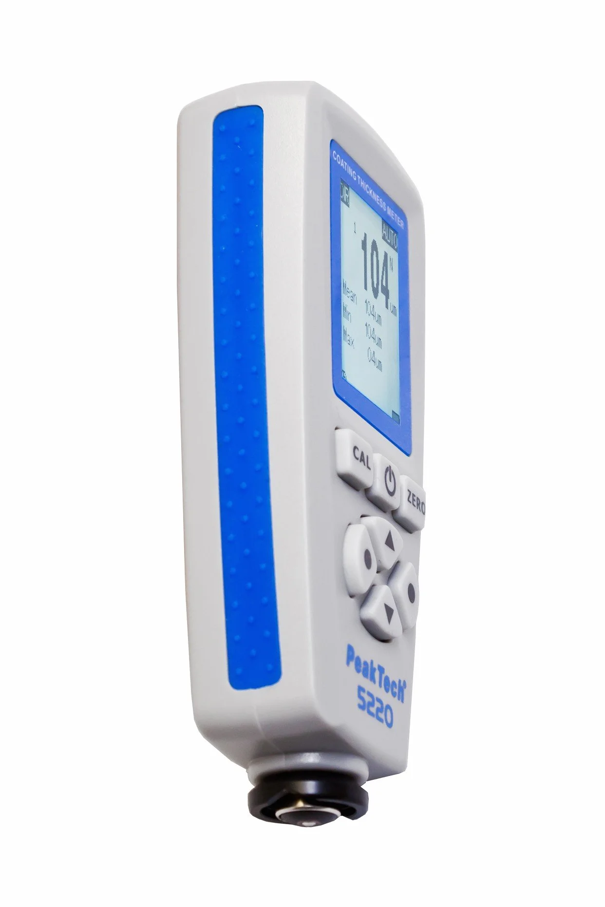 PeakTech P 5220 - Miernik grubości powłok ~ 0 ... 1300 µm ~ materiały FE i Non-FE ~ z USB