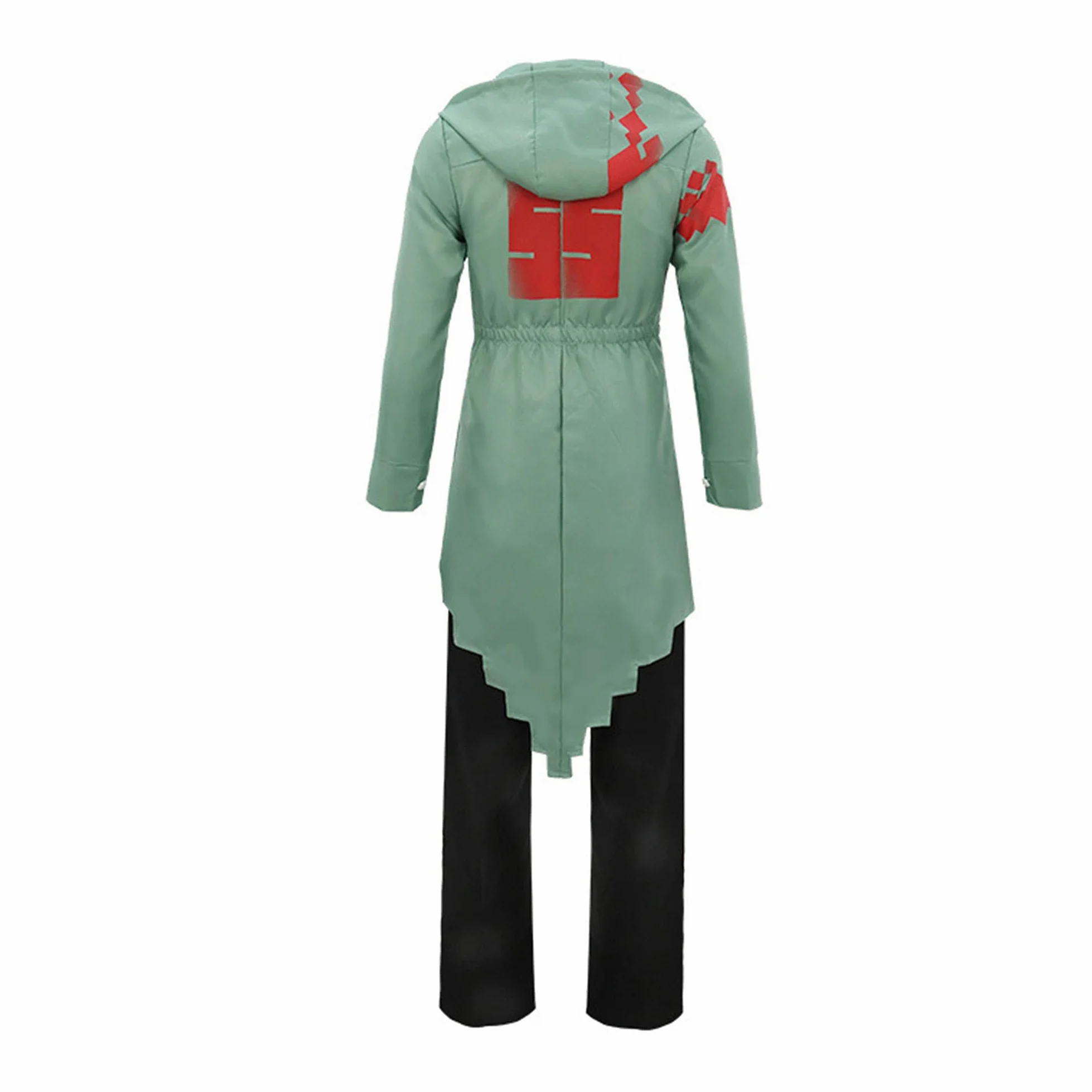 Zhongkaihua Nagito Komaeda kostium cosplay, mundurek szkolny, bluza z kapturem, kurtka i koszulka, strój, przebranie na Halloween, pełny zestaw