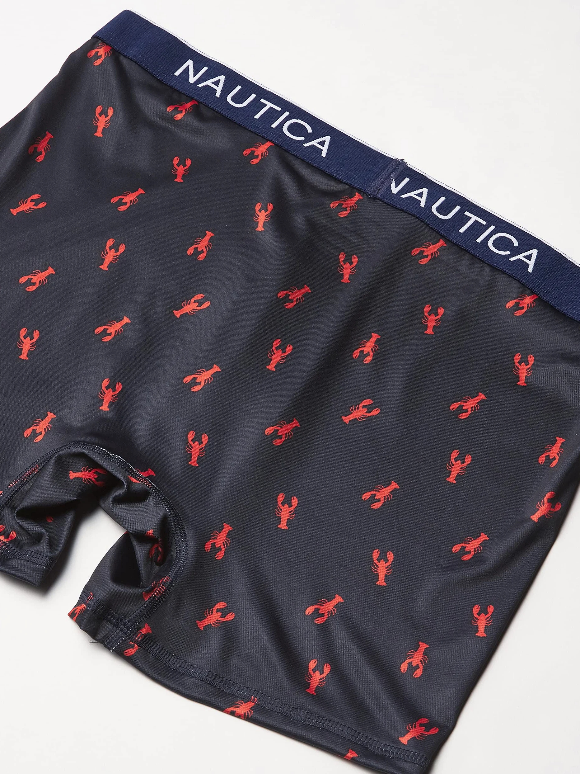 Nautica Krótkie bokserki Mężczyźni 4 Pack Micro Boxer Brief