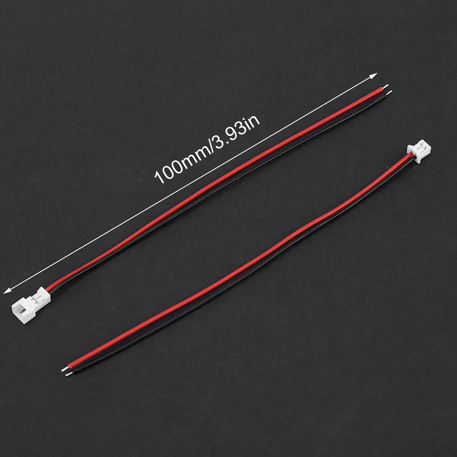 MAGT Złącze JST 1,25 mm z drutem, 20 zestawów/jednostka Micro JST Złącze 1,25 mm męskie/żeńskie 2-pinowe z kablem(2Pin)