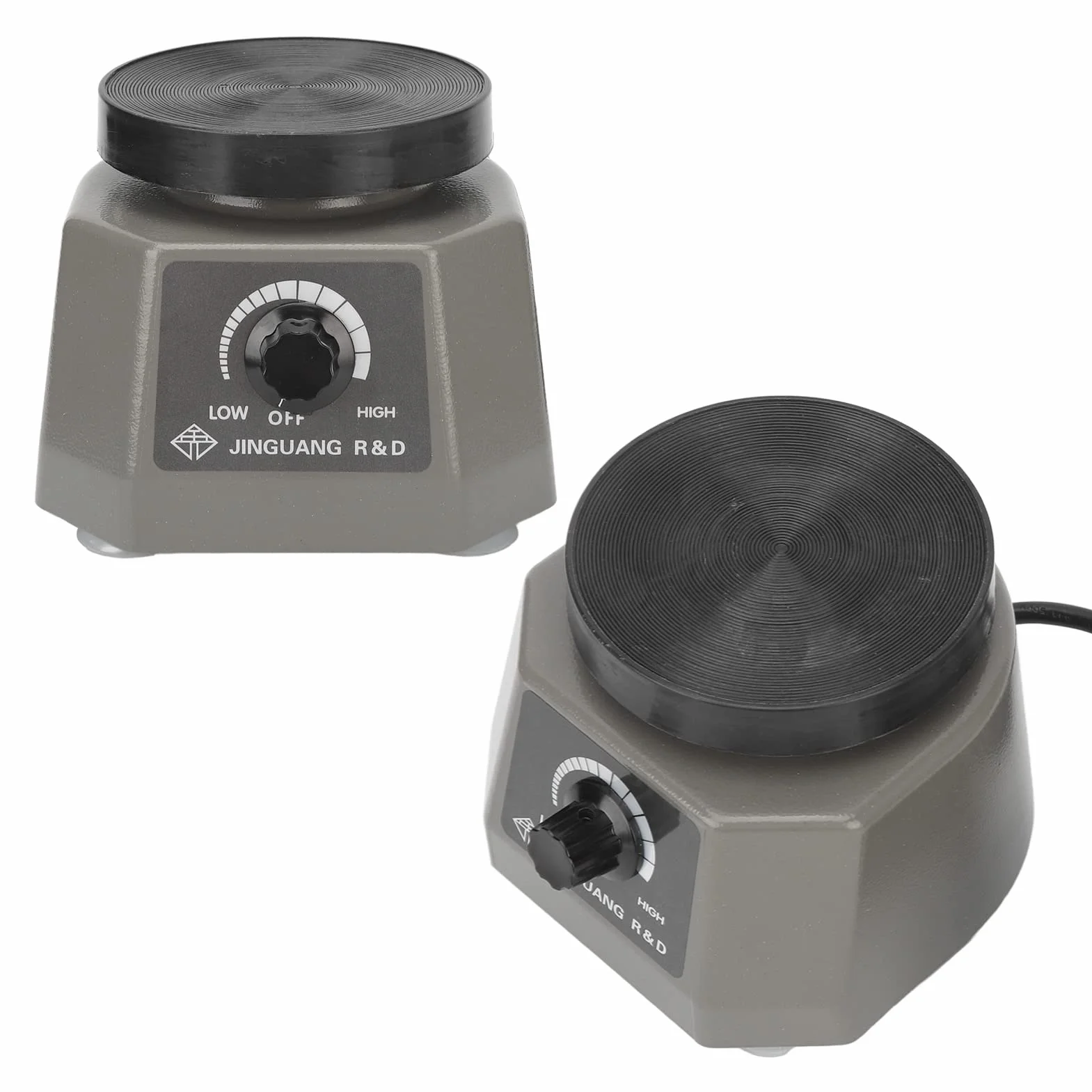 Wibrator Dentystyczny 4 Oscylator Laboratoryjny Round Shaker, Dental Laboratory Wibrator Sprzęt Maszyna do Mieszania Tynku, Gipsu, Odlewania żywicy, Odlewania Modeli