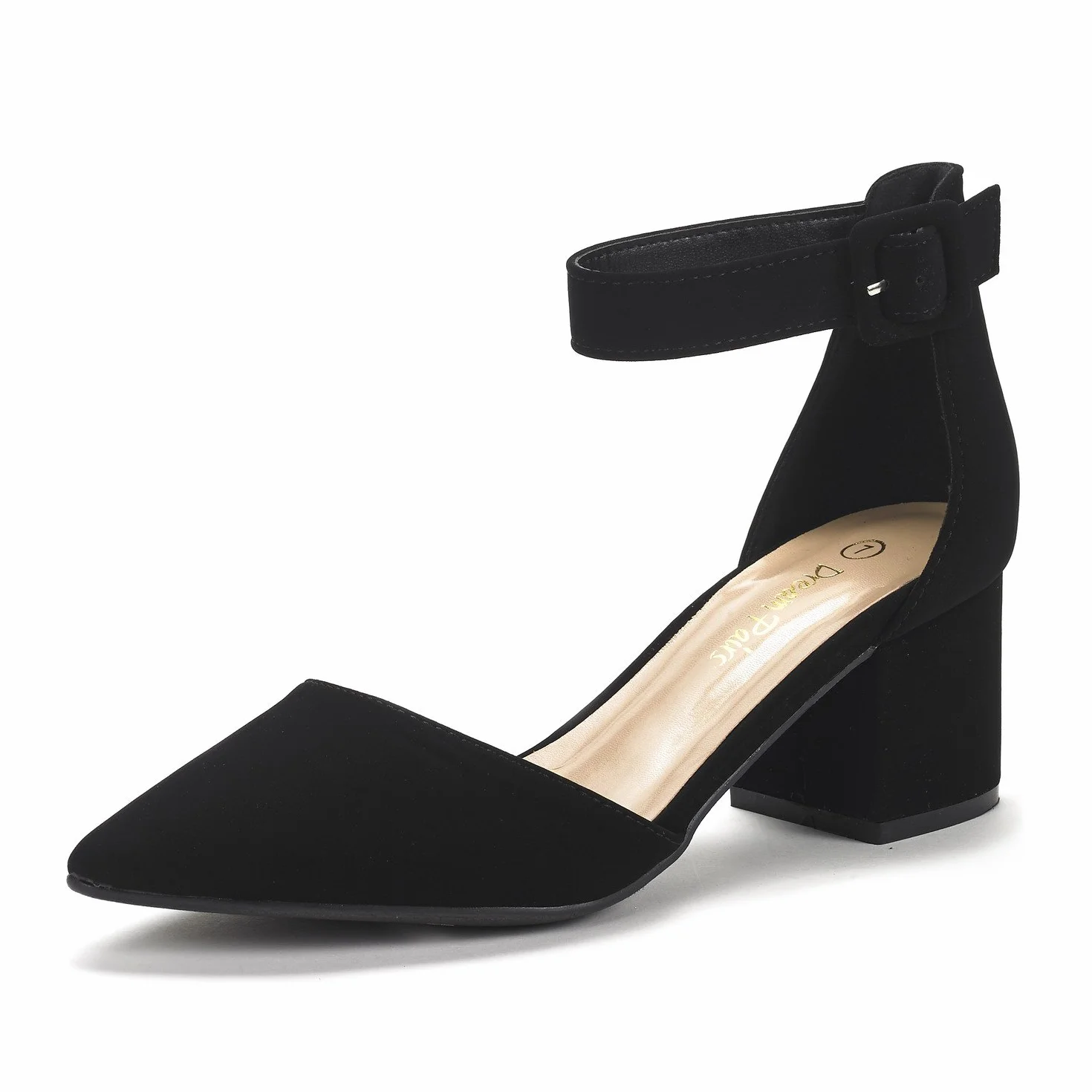 DREAM PAIRS Damskie buty sądowe elastyczne paski na kostkę ANNEE