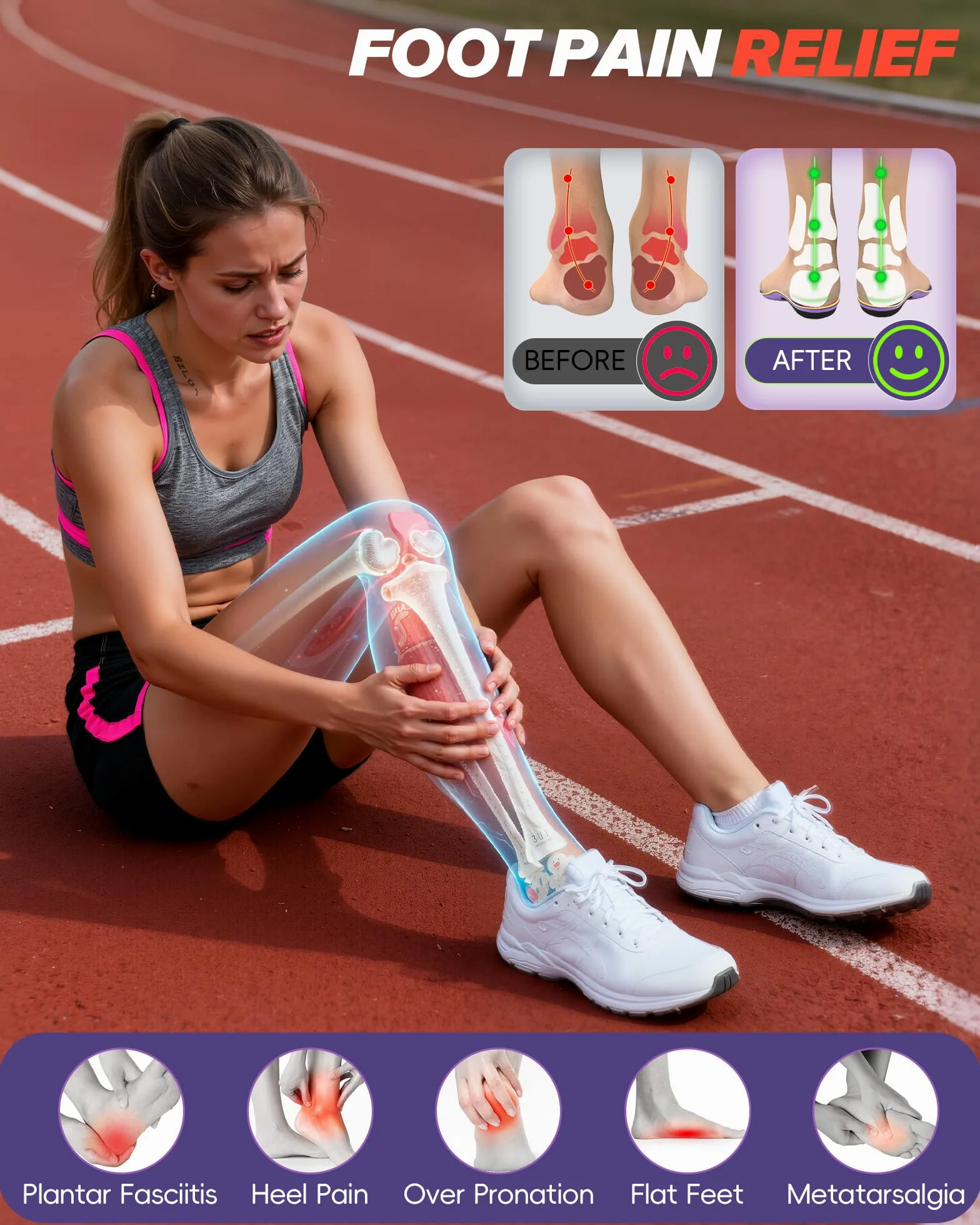 GelActiv sportowe wkładki dla mężczyzn