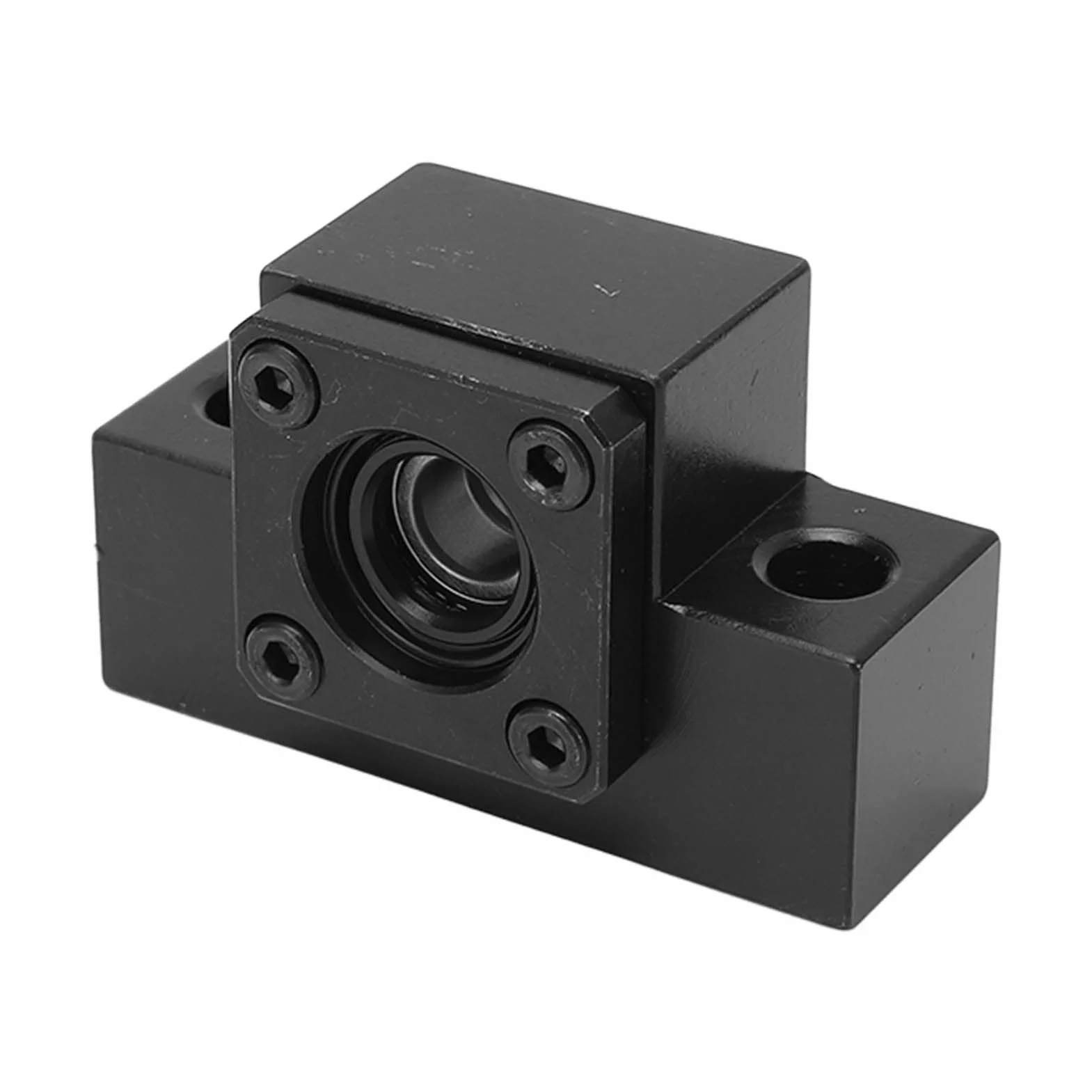 Śruba Kulowa Podpora Końcowa EK10 Ballscrew Ballscrew Zestaw Bloku łożyskowego ze Stali Węglowej Ballscrew Blok Wspornika Bloku łożyska dla SFU1604 SFU1605 SFU1610