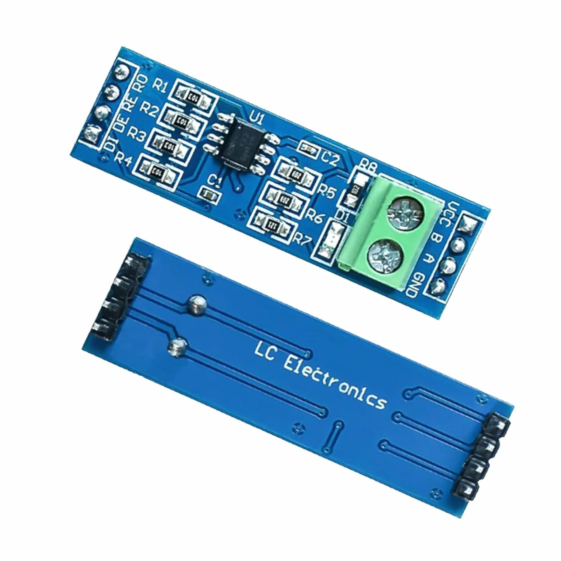 8 modułów MAX485 5 V TTL do RS485 Converter Moduły, płytka rozwojowa TTL do -RS-485-MCU, niskie zużycie energii i nadajnik, z Arduino Raspberry Pi DIY