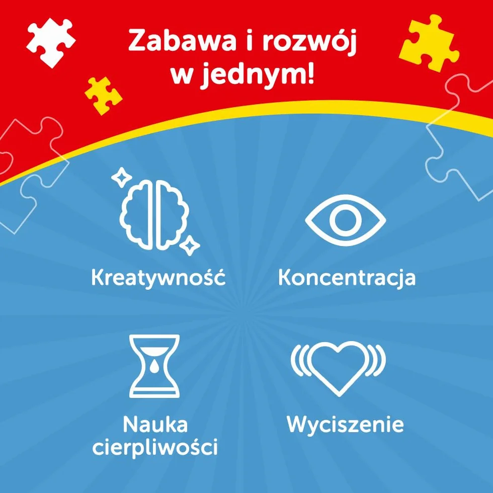 Trefl - Bluey, Wesoły Bluey - Puzzle 60 Elementów - Kolorowe Puzzle z Bohaterami Bajki, Kreatywna Rozrywka, Zabawa dla Dzieci od 4 lat