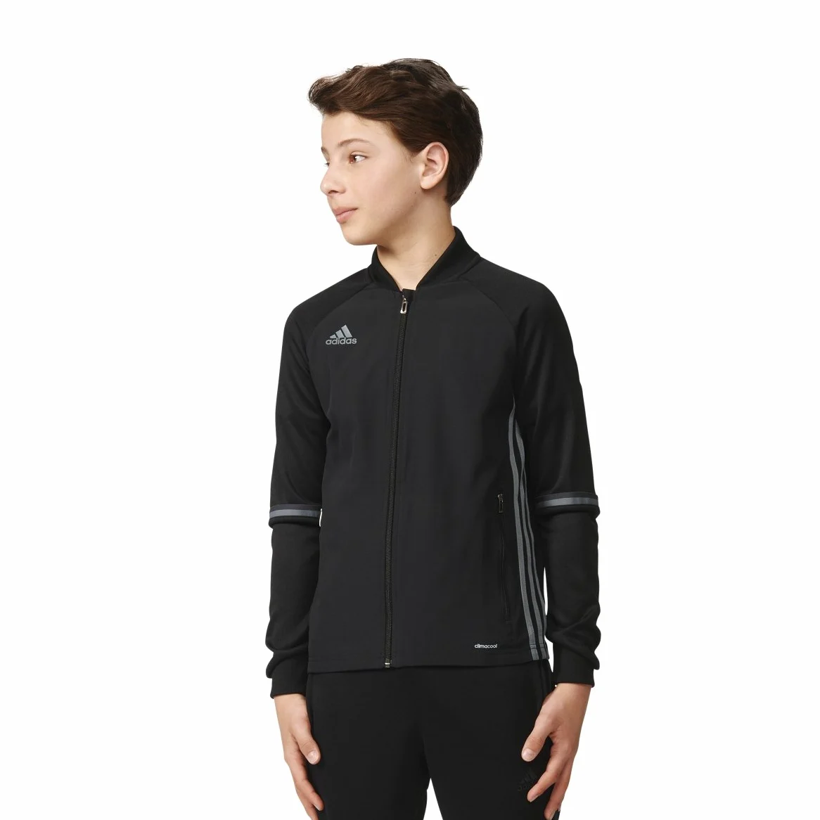 adidas Youth Condivo 16 szkolenia czarna kurtka