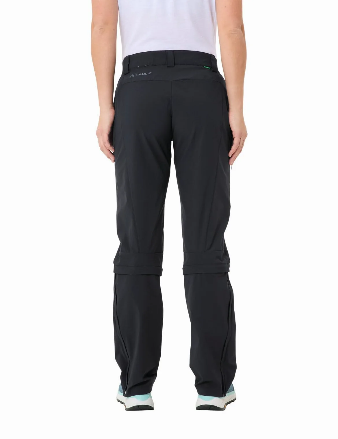 VAUDE Women's Farley Stretch Capri T-zip Pants III - spodnie Kobiety