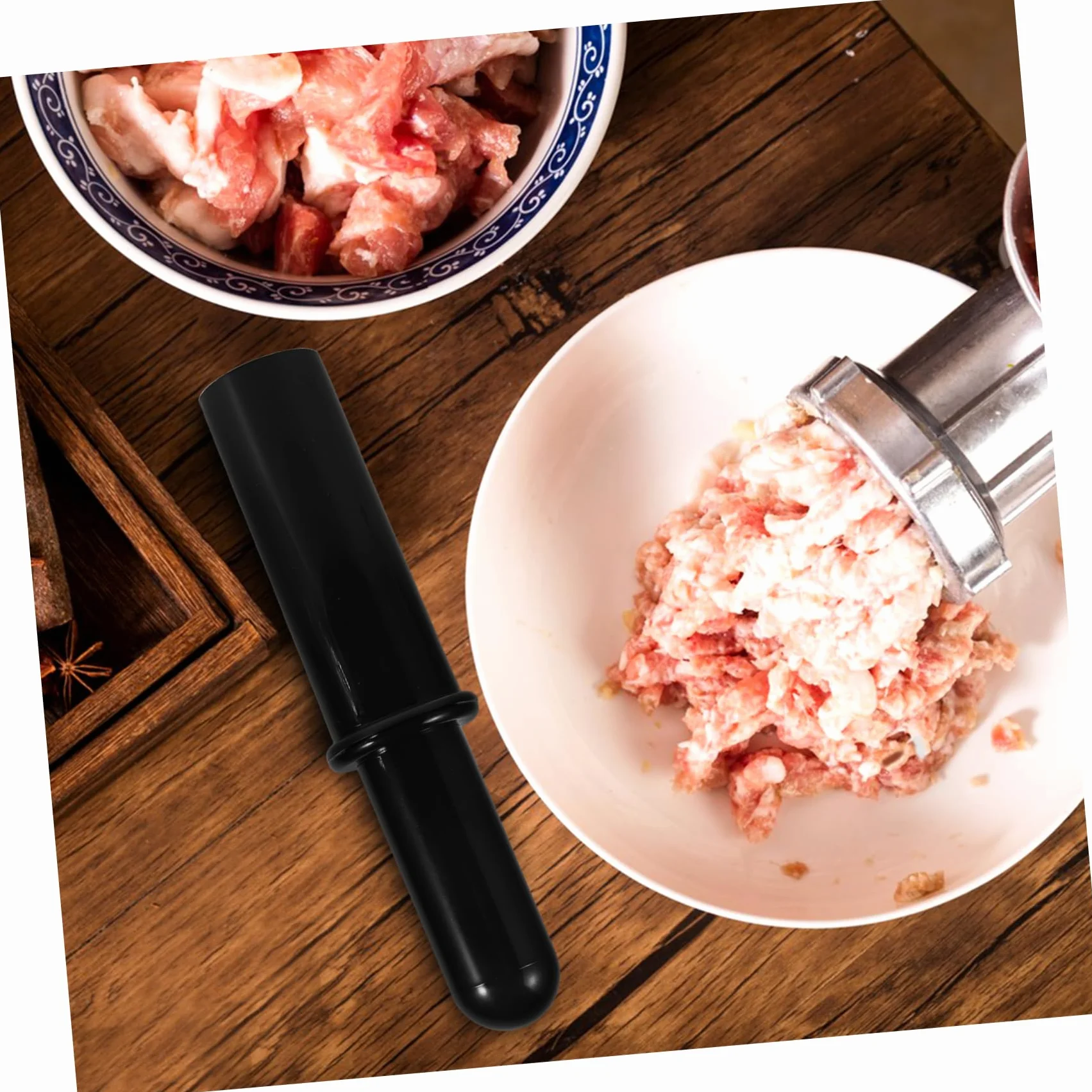 iplusmile Tamper Stick Akcesoria Do Mielenia Mięsa Kuchnia Popychacz Do Żywności Młynek Do Mięsa Akcesoria Do Mielenia Mięsa Narzędzie Do Popychania Maszynki Do Mięsa Części Do Maszynki Do