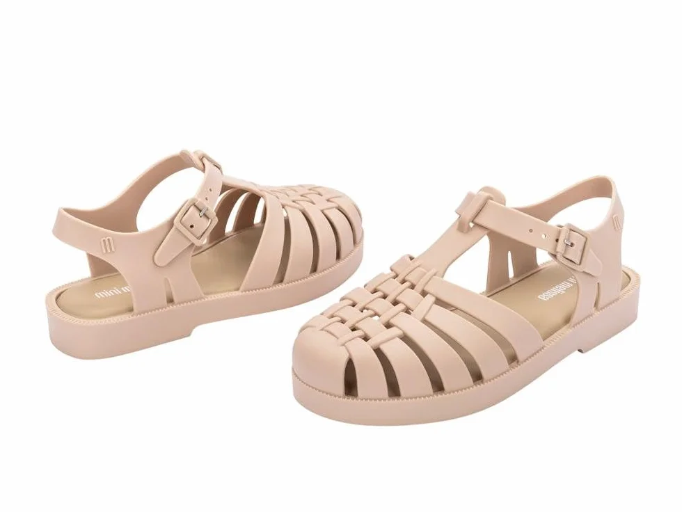 melissa Mel Possession Inf, Płaskie Sandały Unisex Dziecko, Różowy kolor, 32 EU