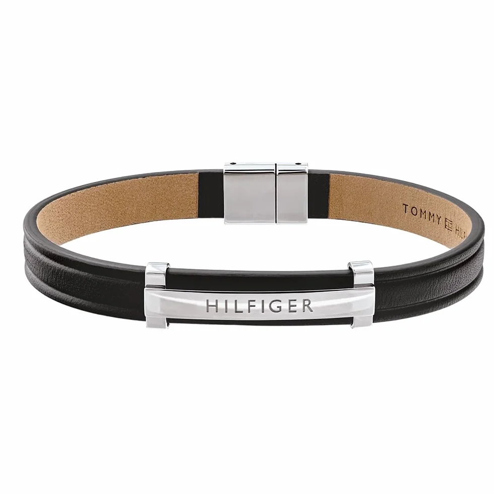 Tommy Hilfiger Herren-Schildarmband Edelstahl 2790161