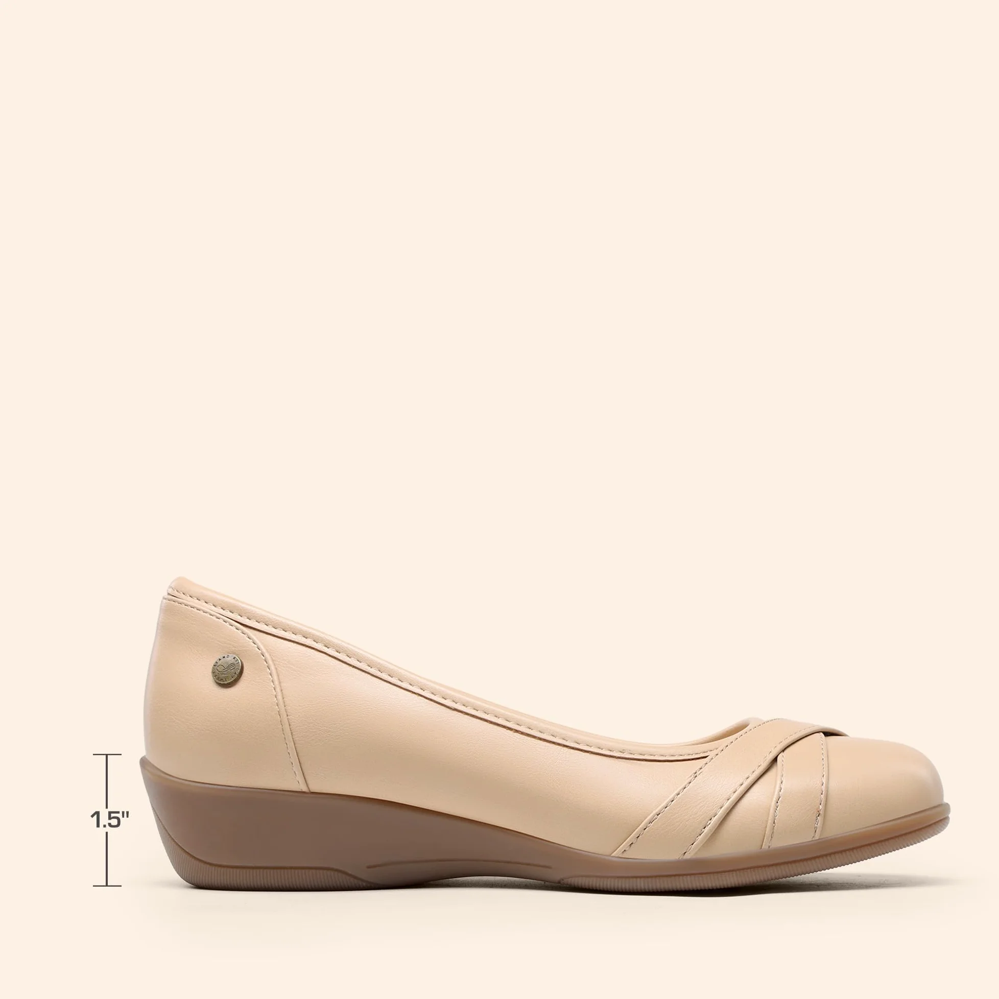 DREAM PAIRS Damskie baleriny biznes biuro praca sukienka buty wygodne eleganckie płaskie dla kobiet