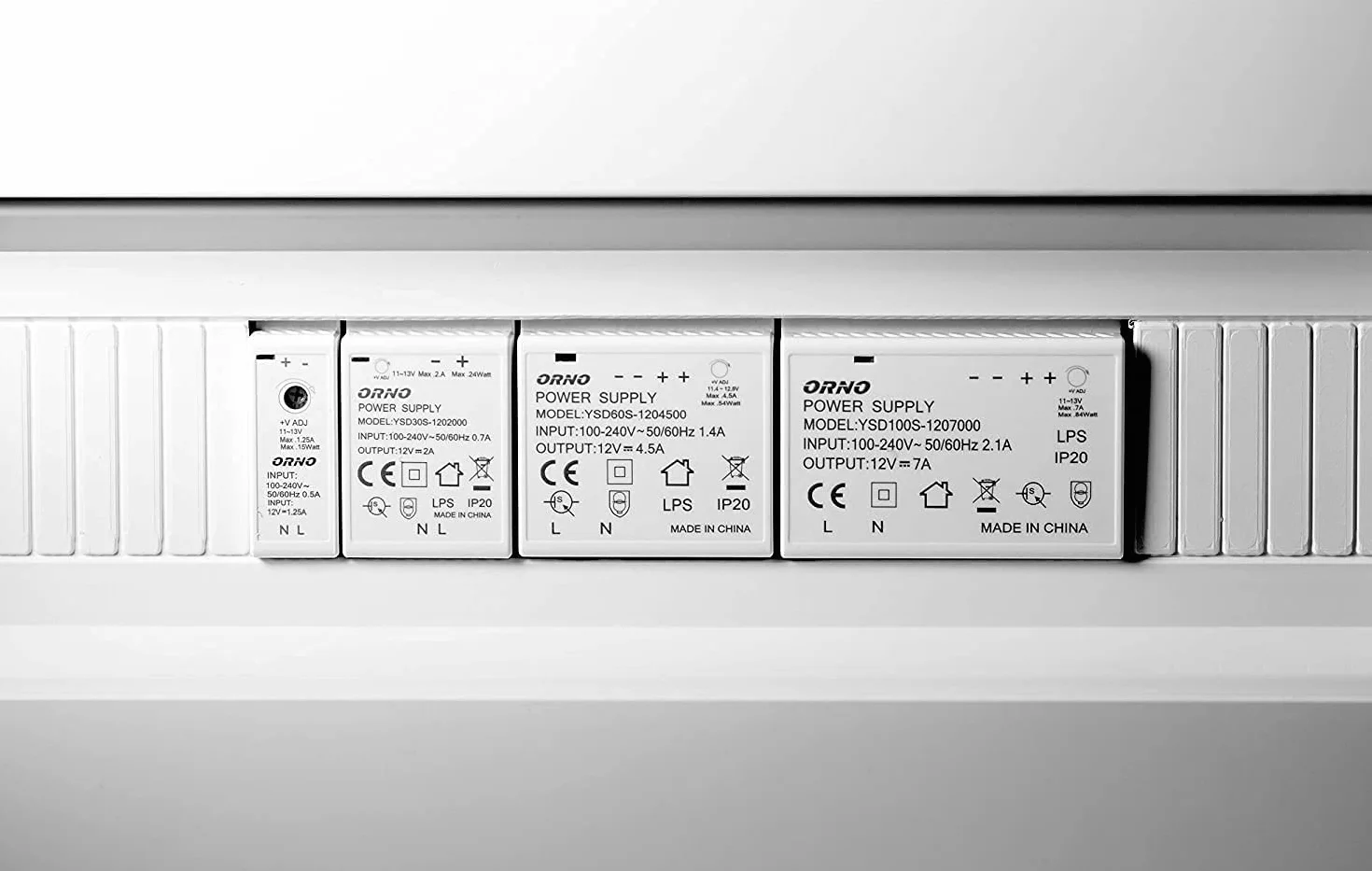 ORNO PSU-1646 Zasilacz na Szynę DINTH35 24 VDC/ 0,63A / 15W Szerokość 1 Moduł