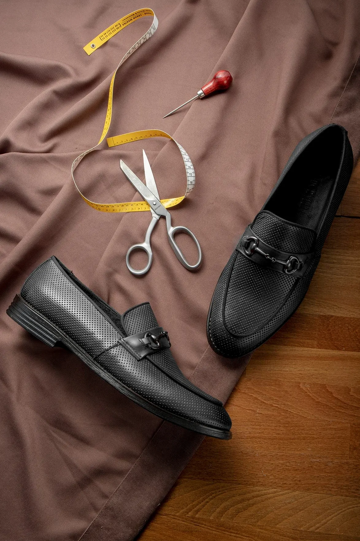Ducavelli Ancora klasyczne buty męskie z prawdziwej skóry, klasyczne buty, czarny, 40 EU