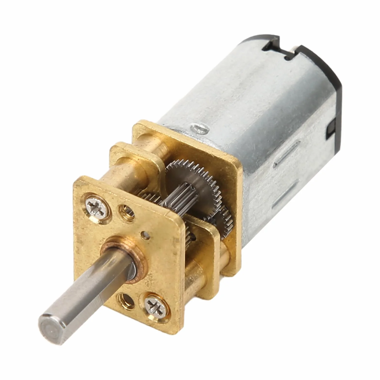 Silnik z przekładnią DC N20, Redukcja Prędkości, z metalową skrzynią Biegów GA12 N20 DC 3 V 15 1000 Obr./min (30RPM)