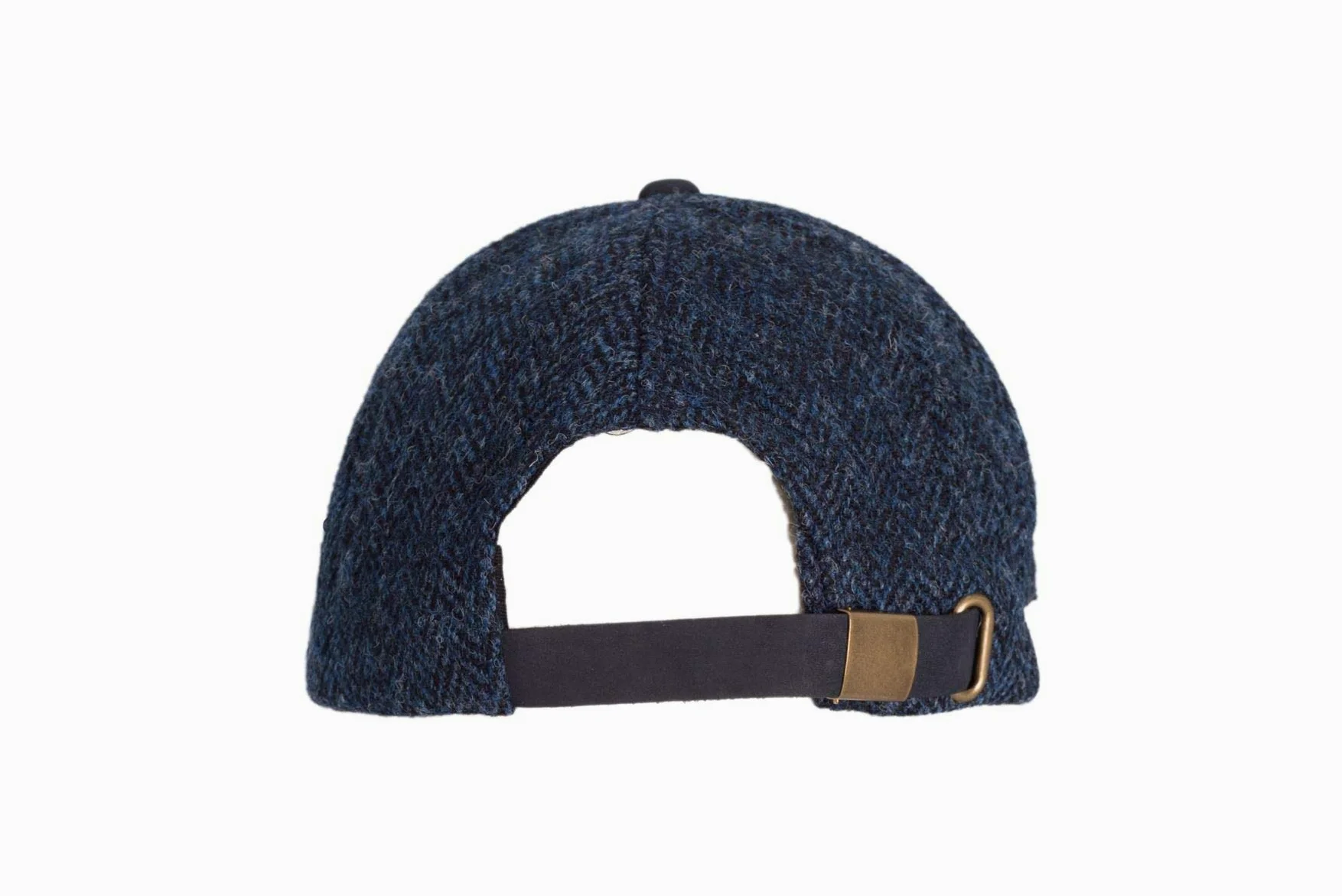 WALKER AND HAWKES Czapka baseballowa Harris Tweed Brungton z zamszową skórą