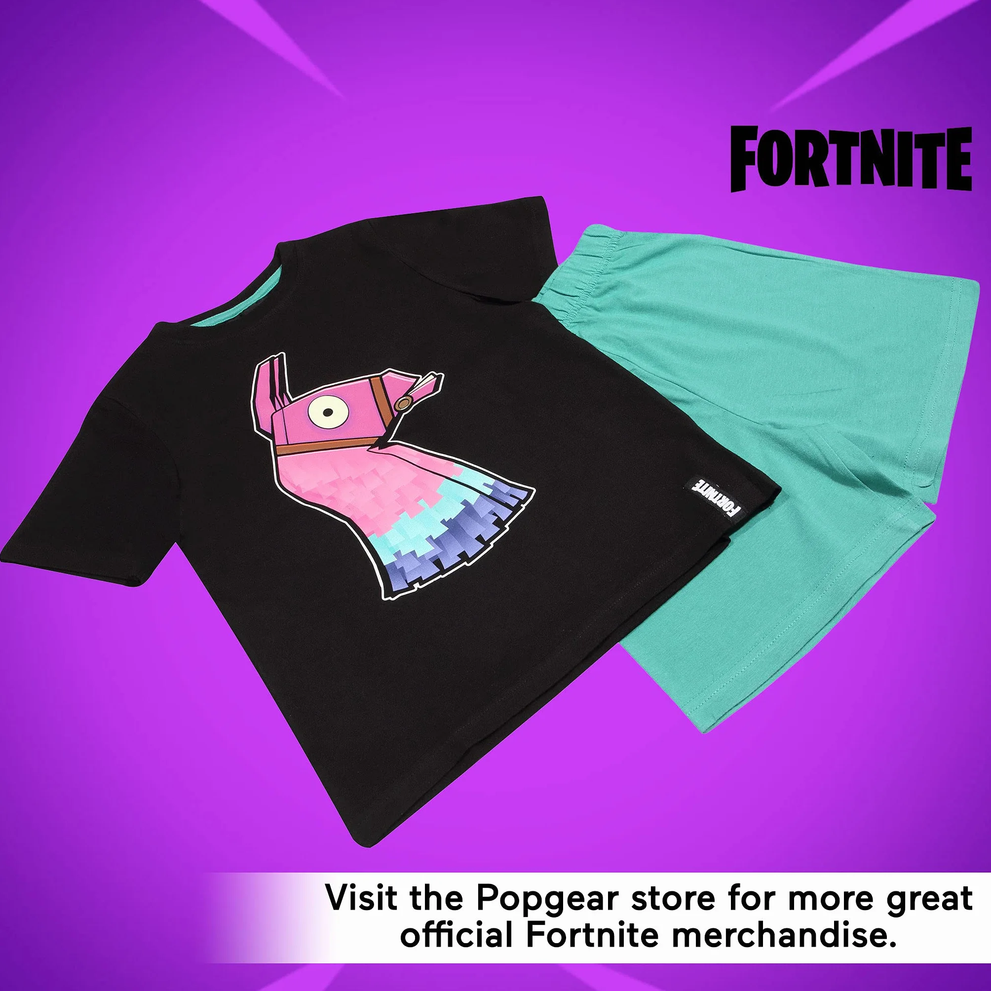 Fortnite zestawy piżam Chłopcy Fornite Twin Pack Bundle T-shirt Kids 1234 (1 w zestawie)