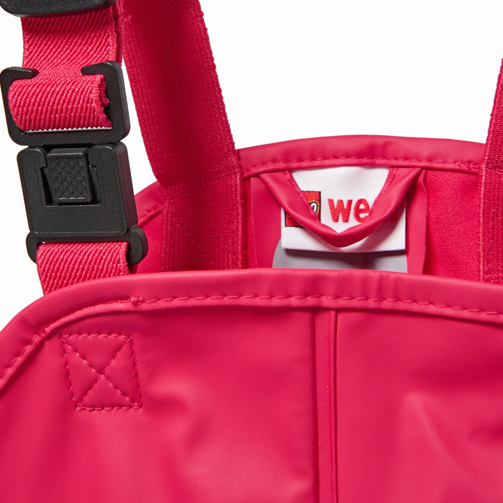Lego Wear spodnie przeciwdeszczowe dla dziewczynek, czerwony (Red 364), 110 cm