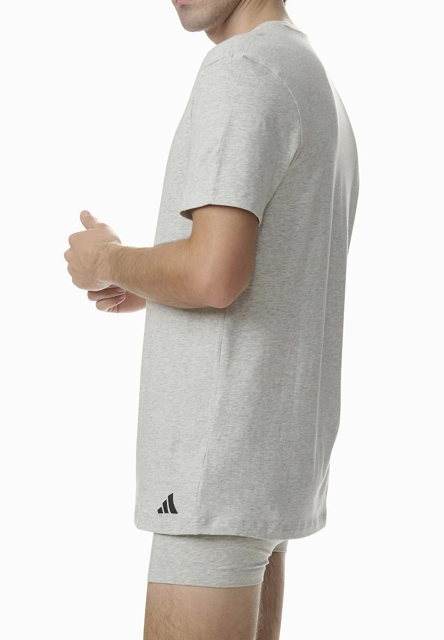 adidas Podkoszulek Mężczyźni Adidas Herren Unterwäsche V Neck Shirt (3pk) - Active Core Cotton